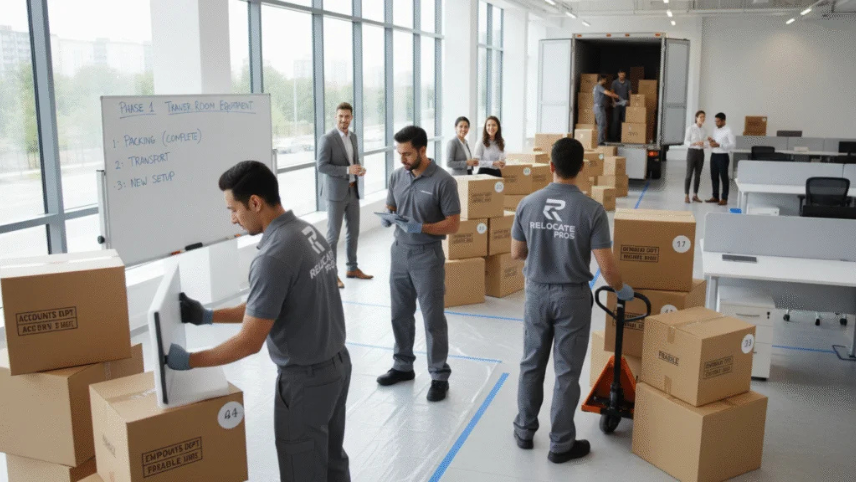 Ankit India Packers and Movers office and transport setup